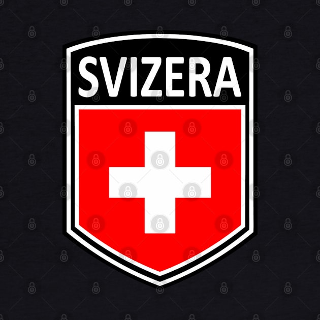 Flag Shield - Svizera by Taylor'd Designs